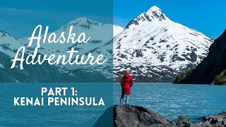 Alaska 2021 4K  Part 1 Kenai Peninsula  Turnagain Arm Byron amp Exit Glacier Kenai Fjords Tour [upl. by Atelra]