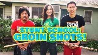 Stunt School How To Get Hit in the Groin [upl. by Ajax]