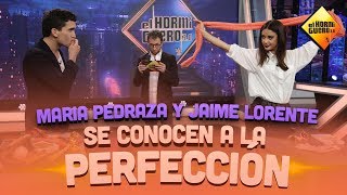 Jaime Lorente y Maria Pedraza se conocen a la perfección  El Hormiguero [upl. by Eremahs]