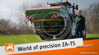 Precision TODAY Mounted spreader ZATS  AMAZONE [upl. by Sible481]