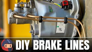 DIY Brake Lines The Easy And Correct Way [upl. by Oilegor]