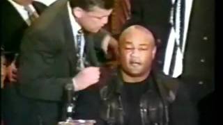 Teddy Atlas yelling and pushing George Foreman [upl. by Delora]