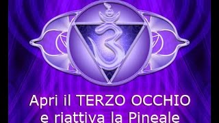 Apertura del TERZO OCCHIO e riattivazione della Ghiandola Pineale  Daniele Penna  Digressione 7 [upl. by Kira]