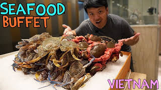 BEST All You Can Eat SEAFOOD Buffet in Saigon VIETNAM [upl. by Asiek]