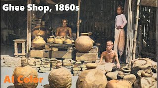 Rare Unseen Photos of India in the 19th Century  Part 1  India in 1800 AI Colorized [upl. by Iadahs536]