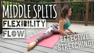 30 Minutes to MIDDLE SPLITS Flexibility Flow [upl. by Audras]