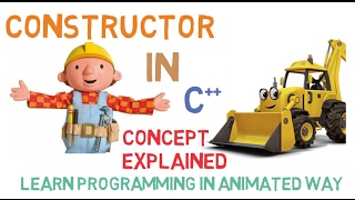 CONSTRUCTOR IN C  CONCEPT OF CONSTRUCTOR EXPLAINED29 [upl. by Dnaltruoc]