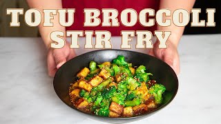 CRISPY TOFU  tofu recipes  tofu and broccoli recipe [upl. by Smukler]