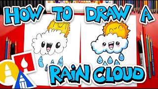 How To Draw A Rain Cloud  Spotlight [upl. by Reibaj964]