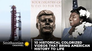 10 Colorized Videos That Bring American History to Life 🏛️ Smithsonian Channel [upl. by Cyb]