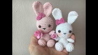 Teje conejo amigurumis by Petus English subtitles [upl. by Matheson]