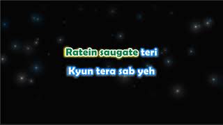 Tumse Hi  Jab we Met  Karaoke with Lyrics [upl. by Darej]