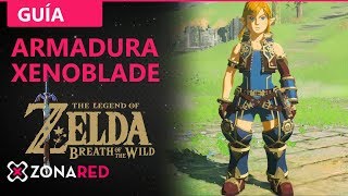 GUÍA ZELDA BotW Cómo conseguir la armadura de Xenoblade Chronicles 2 Guía rápida y fácil [upl. by Ardnaxila]