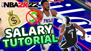 How To Turn Off The Salary Cap In NBA 2K22 Current Gen [upl. by Adrahs687]