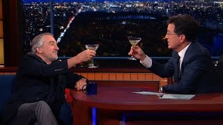 Robert De Niro Enjoys A Cold Martini And Silence Full Interview [upl. by Pittman68]