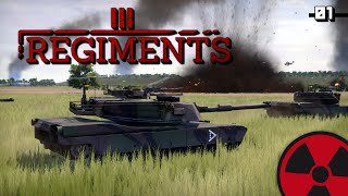 Regiments  Playtest  01  Gameplay German [upl. by Itsud]