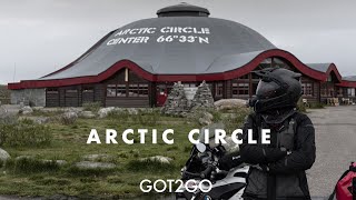 ARCTIC CIRCLE A rainy ride to Mo I Rana and to Norways Polar Circle  EPS 6 EXPEDITION NORTH [upl. by Pinette]