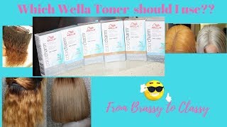 Brassy Orange hair Which Wella Toner should I use [upl. by Teeter600]