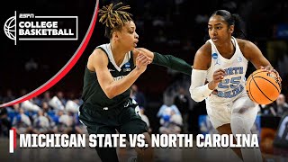 Michigan State Spartans vs North Carolina Tar Heels  Full Game Highlights  NCAA Tournament [upl. by Nylrak]