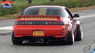 Nissan Silvia Compilation  1JZ S13 RB25 S15 Rocket Bunny 270HP S12 350HP S14a [upl. by Nalorac]