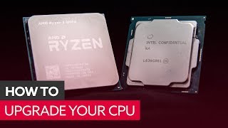 Upgrade your CPU in four simple steps  Processor install [upl. by Llevol]