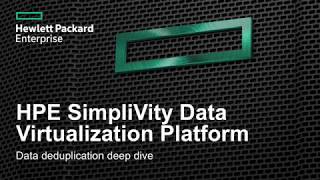 Demo Data Deduplication with HPE SimpliVity Hyperconverged Infrastructure [upl. by Wisnicki]