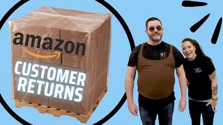 Unboxing An Amazon Customer Returns Liquidation Pallet [upl. by Mauralia]