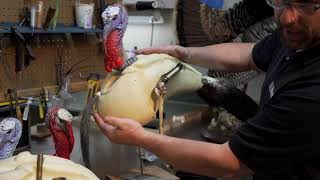 Shane Smiths instructional guide on the basics of turkey taxidermy [upl. by Ragland431]