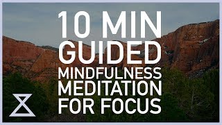 10 Minute Guided Meditation for Focus [upl. by Yazbak]