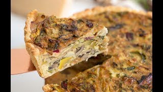 How to Make Vegetable Quiche [upl. by Ahscrop]