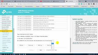 Wifi Router System Log Clean [upl. by Saint733]