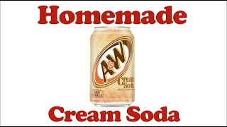 How To Make Homemade Cream Soda  Drinks Made Easy [upl. by Assiran]