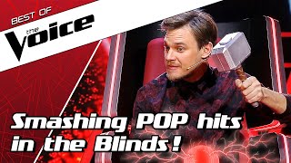 TOP 10  POPULAR POP SONGS in The Voice [upl. by Nosnek]