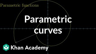 Parametric curves  Multivariable calculus  Khan Academy [upl. by Ettevy]