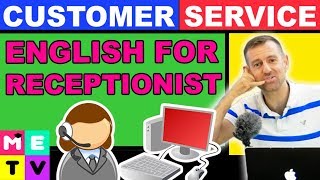 English for Receptionist [upl. by Barbaresi]