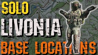 DAYZ Base Locations Livonia  SOLO [upl. by Eyr]