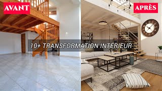 10 Transformation AVANTAPRÈS intérieur de maison [upl. by Giah]