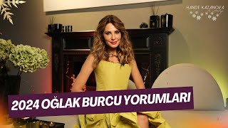 YILIN EN KEYİFLİSİ  2024 Yılı Oğlak Burcu Yorumları  Hande Kazanova ile Astroloji [upl. by Arihsay]