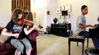 Phantom of the Opera  Lindsey Stirling and Blind Piano Prodigy Kuhao Case Freestyle Together [upl. by Winne455]