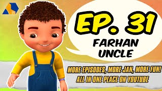 Jan Cartoon in Urdu  Farhan Uncle  Official Cartoon Remastered  S01 E31 [upl. by Oler]