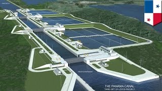 Panama canal expansion how it works [upl. by Icart]