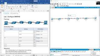 851 Lab  Configure DHCPv6 Packet Tracer [upl. by Beaudoin630]