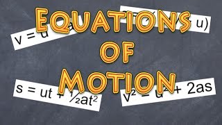 The equations of motion [upl. by Inat]