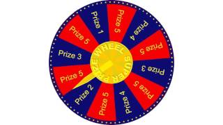 Spinning Prize Wheel Sound Effect [upl. by Alaekim]