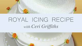 Make Royal Icing from Scratch  A Complete Tutorial with Ceri Griffiths [upl. by Mcgraw]