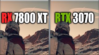 RX 7800 XT vs RTX 3070 Benchmarks  Tested in 20 Games [upl. by Atinev]