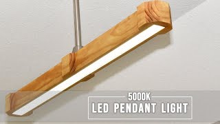 I made a PENDANT Light with DIY Linkable LED [upl. by Ekenna694]