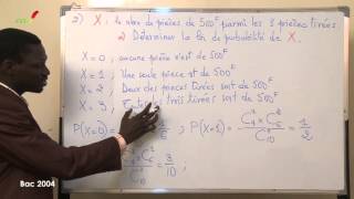 Exercices  Terminale  Mathématiques  Probabilité Bac 2004 Serie S [upl. by Mintz609]