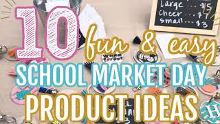 10 Easy School Market Day Ideas to Make amp Sell [upl. by Akilegna866]