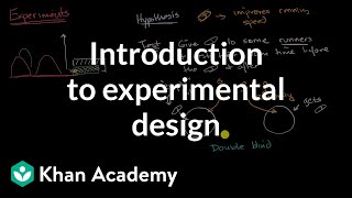 Introduction to experimental design  High school biology  Khan Academy [upl. by Olimreh66]